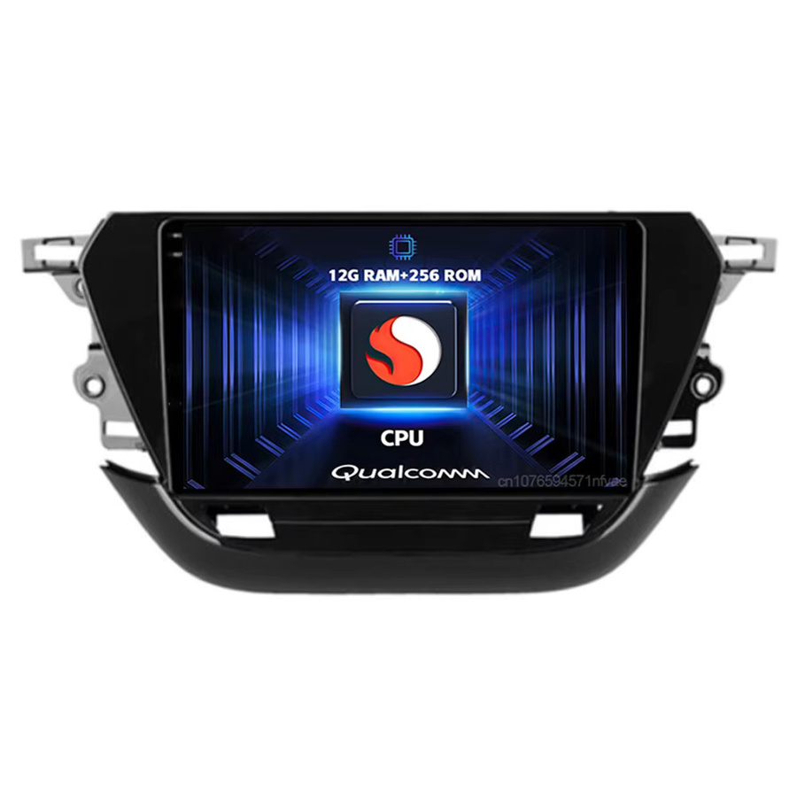 RSNAVI Android 16 Autoradio für Opel Corsa F 2019 - 2023 mit 2K QLED Display, GPS, CarPlay, 4G und Multimedia-Videoplayer in Schwarz - Bild 3