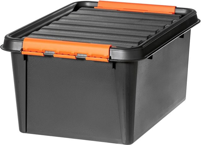 SmartStore Aufbewahrungsbox Pro 31 mit Deckel, Schwarz - Bild 1