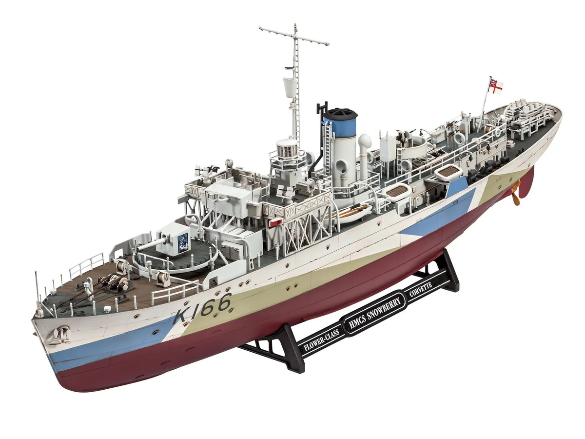 Revell Flower Class Corvette HMCS Snowberry, Modellbau, 1:144, ab 14 Jahre - Bild 2