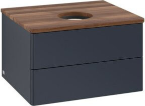 V&B Waschtischunterschrank Antao ohne Frontstruktur mit Beleuchtung, B/T/H: 60 x 36 x 50 cm - Bild 1