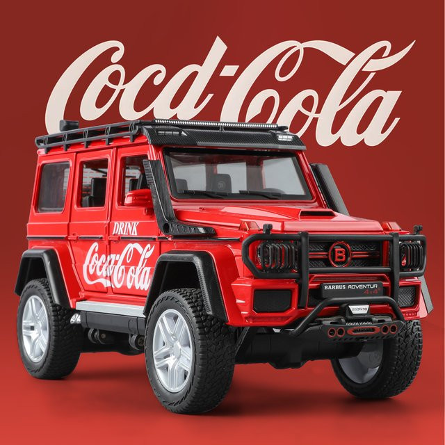 Maisto G63 Coke Version, Automodell, 1:24 Maßstab, mit Licht und Sound, ab 6 Jahren - Bild 1