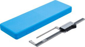 BGS Digital-Bremsscheiben-Messschieber aus Edelstahl in Blau mit 80 mm Messbereich - Bild 1