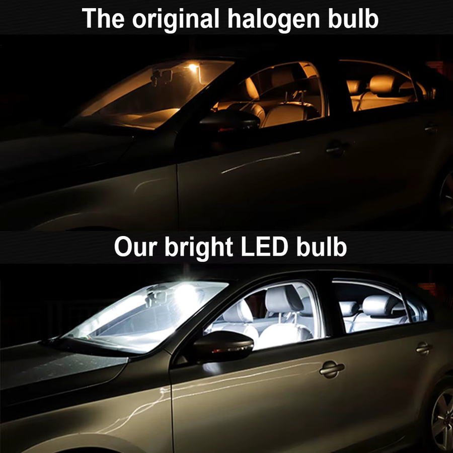 TAREWOR Canbus LED Innenraumbeleuchtung Set in Cool White für Alfa Romeo Giulietta Mito Giulia 147 156 159 166 Brera GT Spider 4C Kartenleselampe Glühbirnen-Zubehör - Bild 3
