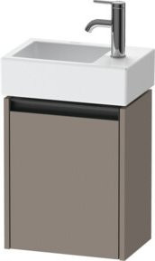 Duravit Waschtischunterschrank Ketho.2 in Grau Matt, wandhängend mit 1 Tür - Bild 1