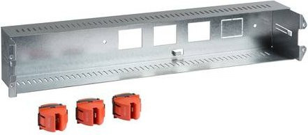 Schneider Electric PrismaSeT-P-OKKEN DECO Steckeinsatz fester Teil Motorabgang Farbe Silber Höhe: 2 Module - Bild 1