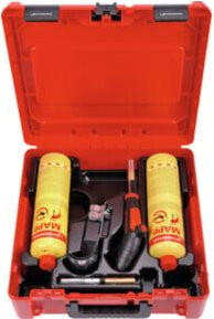 Rothenberger SUPER FIRE 4 HOT BOX Gasbrenner in Rot mit 7/16-Zoll-Anschluss - Bild 1