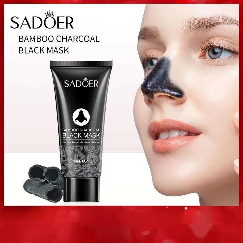 SADOER Bambuskohle Peel-Off-Maske, 60g, für fettige Haut - Bild 4