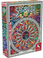 Sagrada Brettspiel von Pegasus mit Buntglas-Motiv in Mehrfarbig - Bild 1
