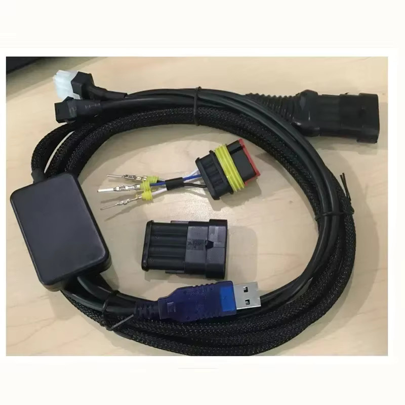 JUNXIANHESHUN CNG LPG-Schnittstellenkabel in Schwarz für S-Tag AC AEB D06 OMVL ECU - Bild 2