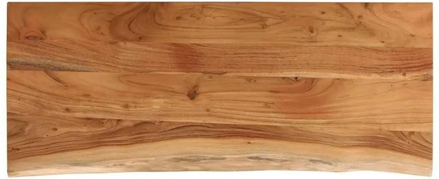 vidaXL Waschtischplatte aus Massivholz Akazie in Braun, B/T/H: 140 x 60 x 2,5 cm - Bild 1