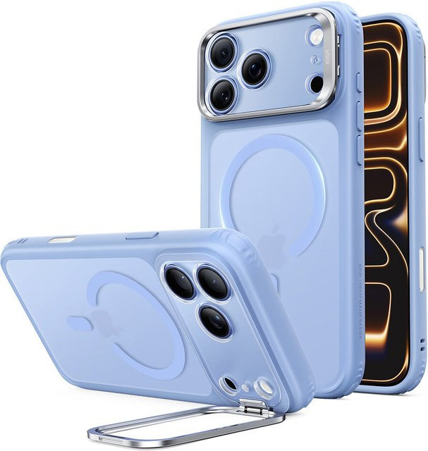 ESR MagSafe Hülle Classic Hybrid Kickstand für Apple iPhone 18 Pro Max und iPhone 17 Pro Max in Satin Blau - Bild 1