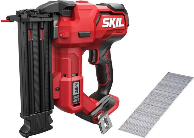 Skil Akku-XP-Nagelpistole 18GA 3885CA Bürstenlos in Rot ohne Akku und Ladegerät - Bild 1