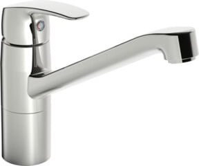 Hansa Spültisch-Einhebelmischer HANSAPINTO in Chrom mit schwenkbarer Ausladung von 21,3 cm - Bild 1