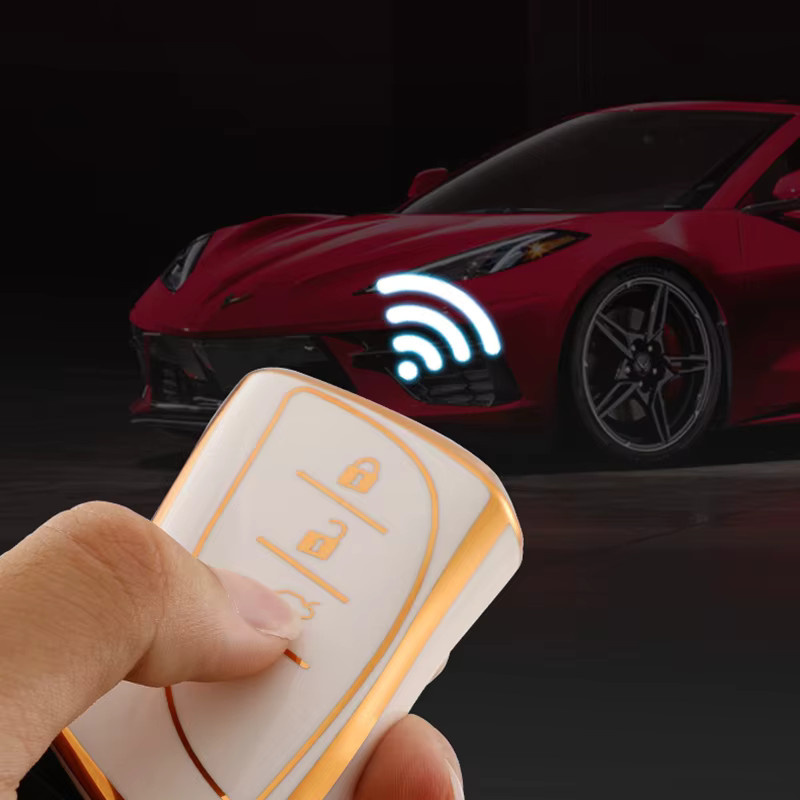 TPU-Autoschlüsselhülle für Lexus ES LC LS NX UX RC LX IS RX 3- und 4-Tasten Autoschlüsselgehäuse Schutzzubehör - Bild 3