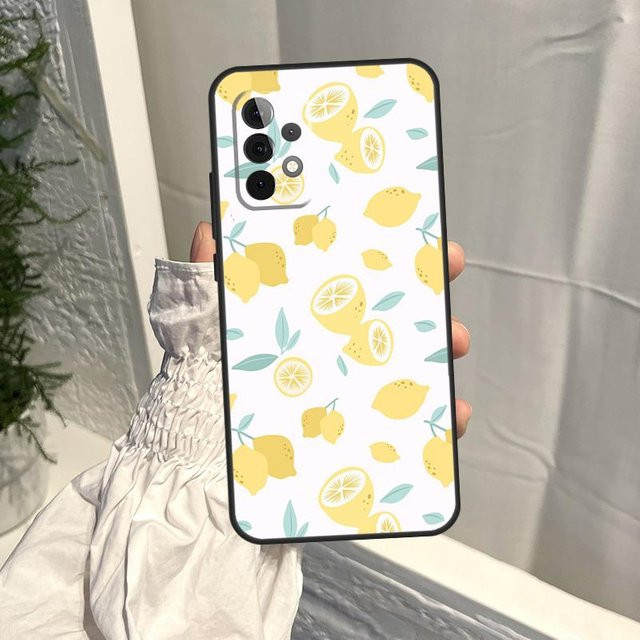 Samsung Handyhülle mit Zitronen-Design für Galaxy A54 A34 A12 A32 A42 A52 A13 A23 A33 A53 A73 A50 A51 A71 A14 in Multicolour - Bild 1