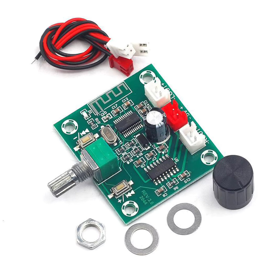 ALLOET PAM8403 Bluetooth 5.0 Mini-Verstärkerplatine, 2x5W, 2 Kanäle, Grün - Bild 2