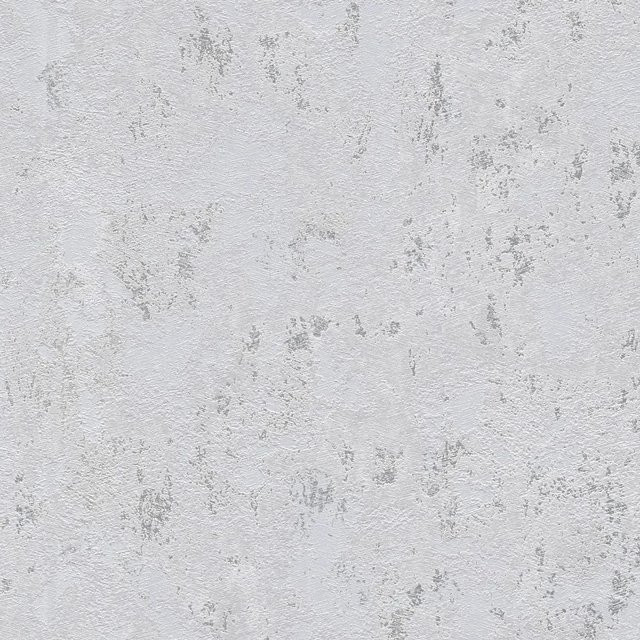 PROFHOME Vlies Tapete Spachtel Putz Struktur Metallic in Grau Silber, B: 0,53 m, L: 10,05 m - Bild 1