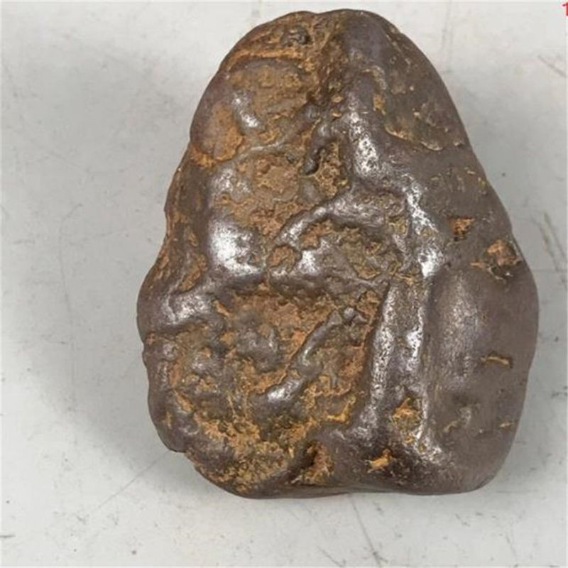 WEI HONG Eisen-Silizid-Meteorit als natürliche Mineralien-Probensammlung in Braun, 60–1000 g - Bild 1