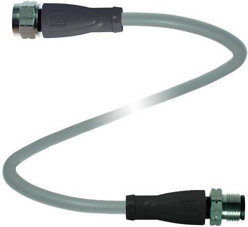 Pepperl+Fuchs 207416 Sensor-Aktor-Steckverbinder konfektioniert, 4-polig, grau - Bild 1