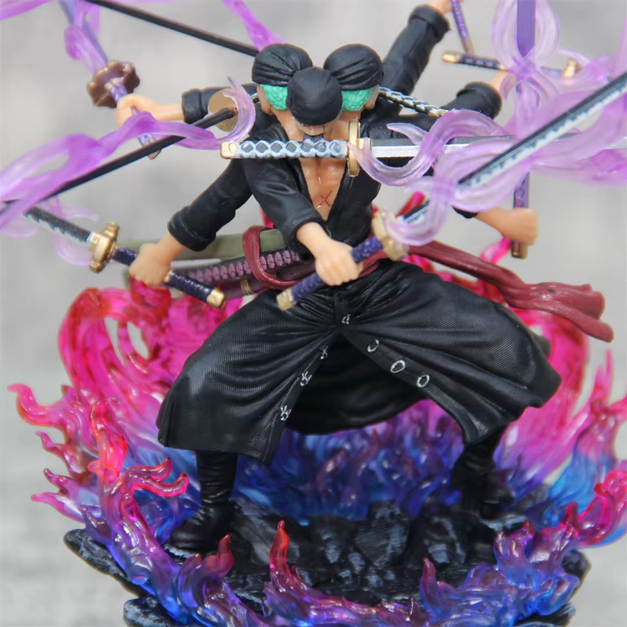 Bandai One Piece Roronoa Zoro Asura Actionfigur, 14cm, Einzelfigur - Bild 2