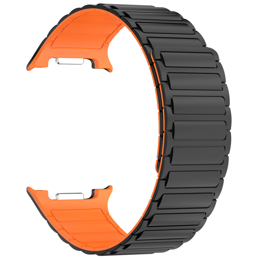 GEAR-D4 Uhrenarmband Silikon, Schwarz, Samsung Galaxy Watch 8, 40 mm, 44 mm - Bild 2