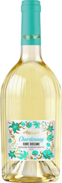 Arcobello Chardonnay Terre Siciliane IGP, halbtrocken, Weißwein, 2025, 0,75 l - Bild 1