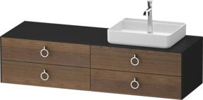 Duravit Waschtischunterschrank White Tulip in White, B/T: 160 x 55 cm - Bild 1