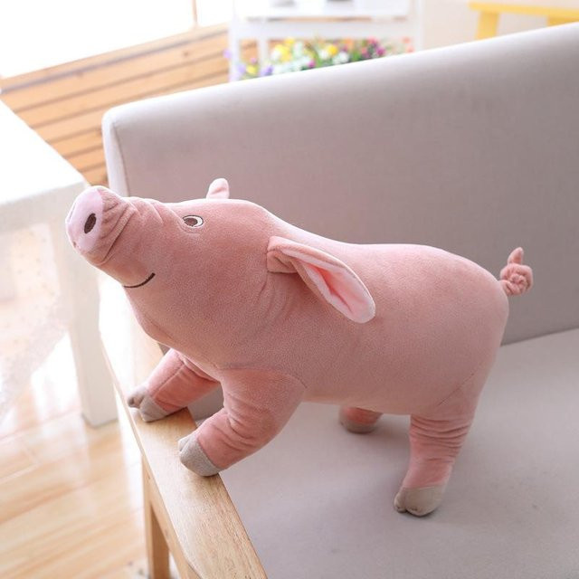 Kidsly Schwein Plüschtier, Rosa, 25cm - Bild 1