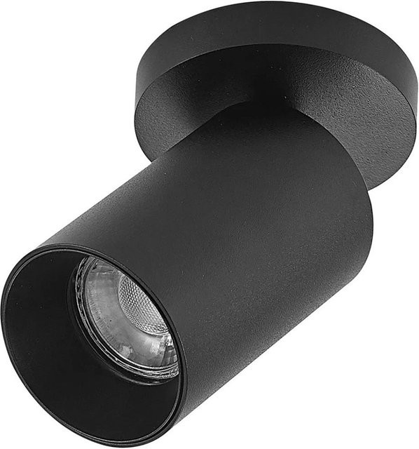 Arcchio Strahler Brinja Modern 1-flammige Flurleuchte aus Aluminium in Schwarz mit GU10 Fassung und verstellbarem Reflektor - Bild 1