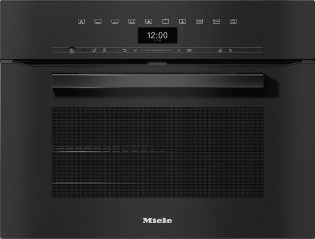 Miele Einbaubackofen H 7440 B in Obsidianschwarz mit WiFi, Heißluft und Teleskopauszügen - Bild 1