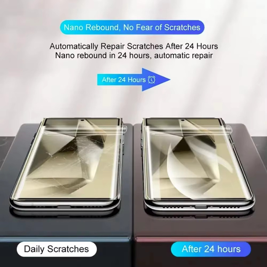 Hydrogel Display Schutzfolie transparent für Xiaomi Redmi Note und Poco Modelle (1-5 Stück) - Bild 3