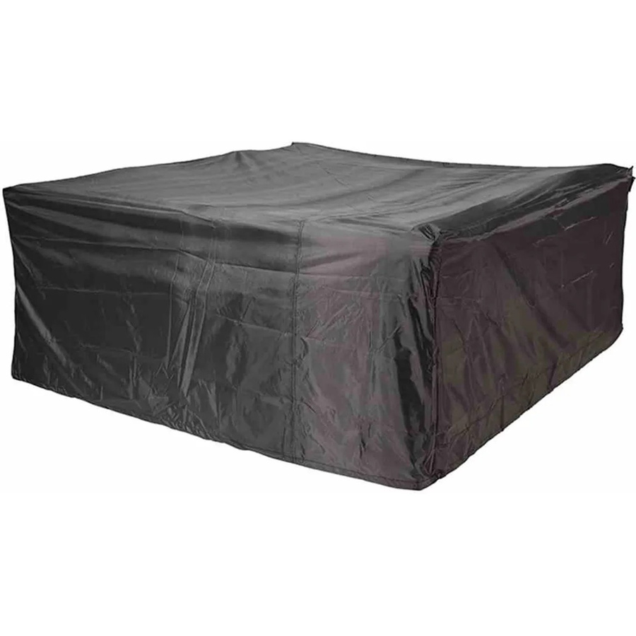 AeroCover Wasserabweisende Schutzhülle für Sitzgruppen aus Ripstop-Polyester, Anthrazit, B/T/H: 180 x 110 x 70 cm - Bild 3