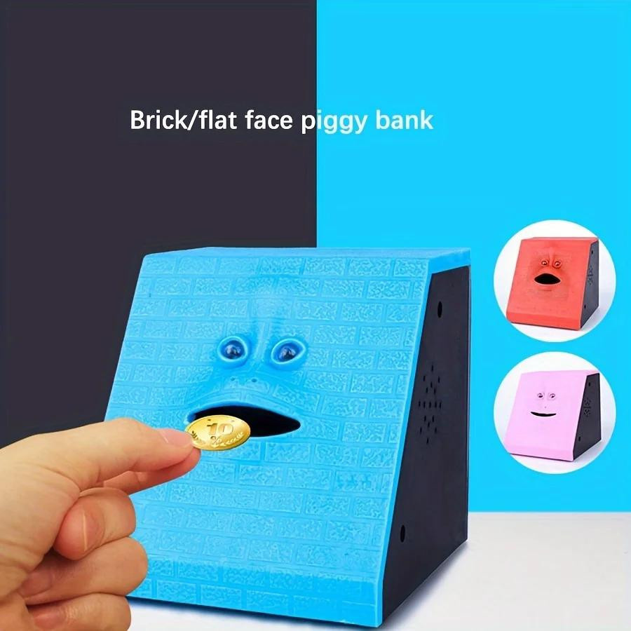 Kinder Sensor Münzkassette Gesicht Sparschwein Kreatives Spielzeug - Bild 1