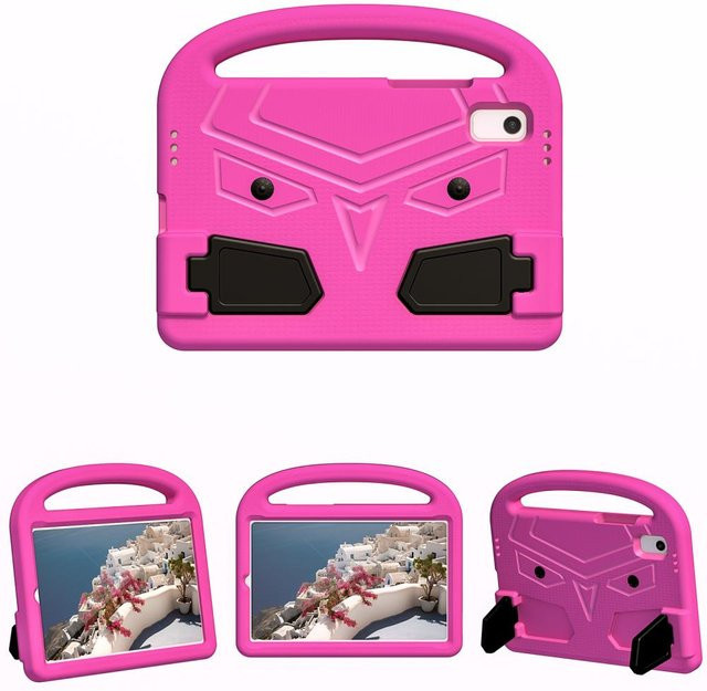Stoßfeste EVA Kinder Schutzhülle mit Cartoon Spatz für Lenovo Tab M9 9 Zoll TB-310FU in Pink - Bild 1