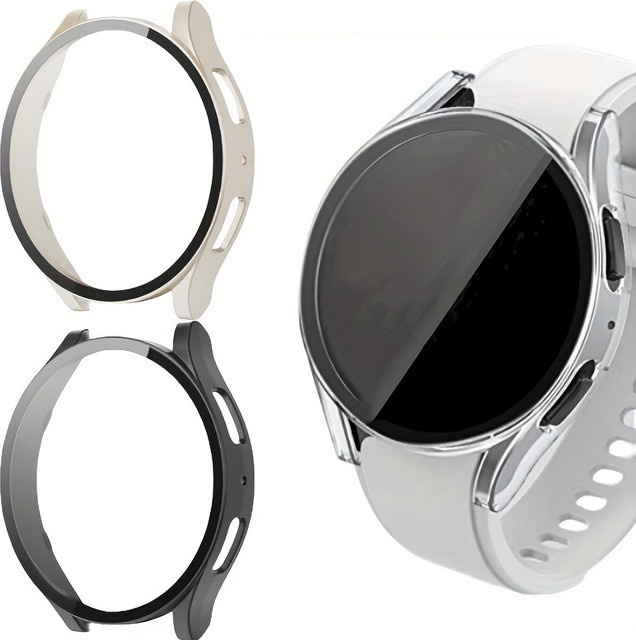 Samsung Uhrenzubehör, Hülle und Glas, Silikon, transparent, Unisex - Bild 1