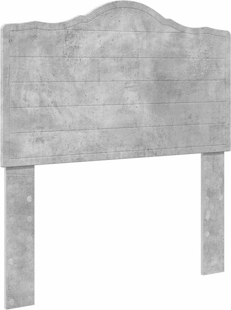 vidaXL Kopfteil für das Bett in Beton Grau, modernes Design aus Holzwerkstoff, matt - Bild 1