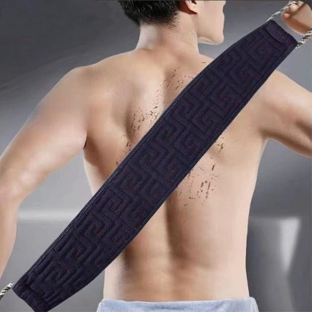 SZwatch Peeling Rückenwaschtuch, Schwarz, Unisex - Bild 1