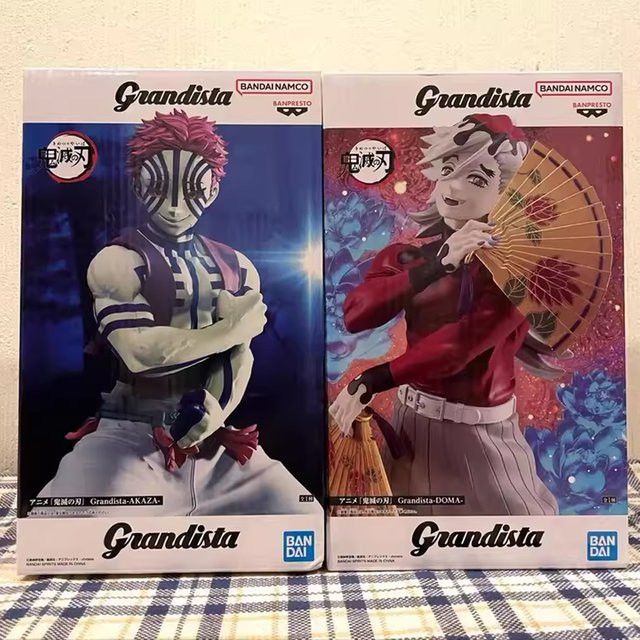 Bandai Banpresto Grandista Anime Actionfiguren Blade of Demon Destruction Doma und Akaza in Multicolor - Bild 1