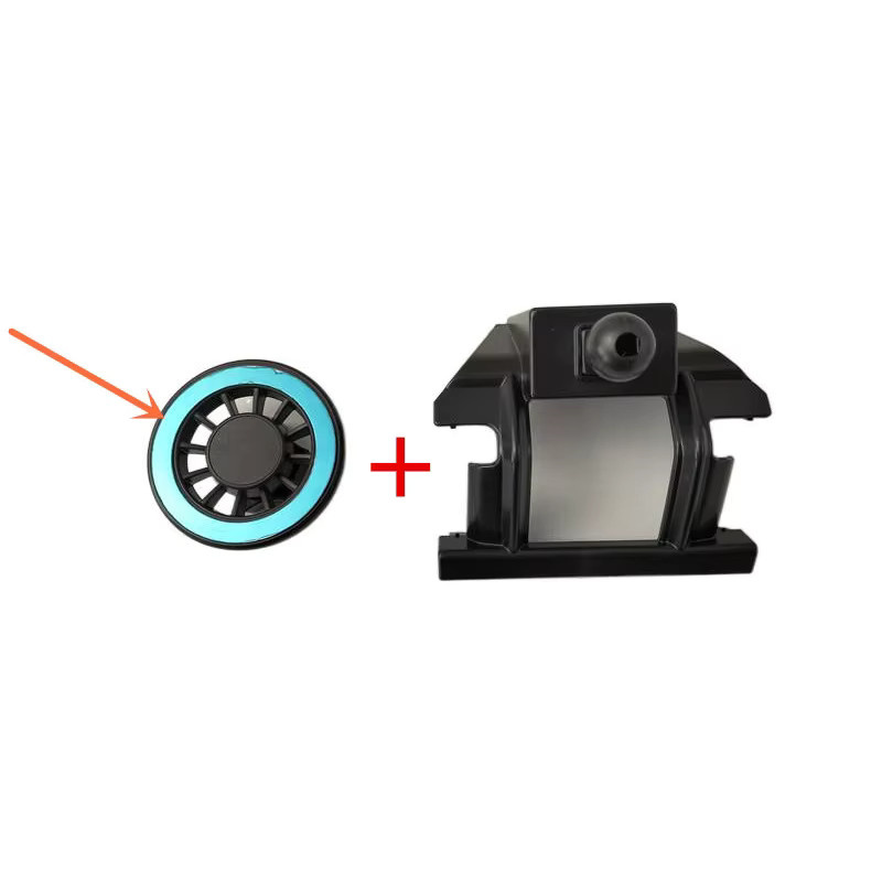 Magnetische Handyhalterung aus ABS-Kunststoff für Peugeot 508 II F3 FB FH (2019-2023), Farbe: Schwarz - Bild 2
