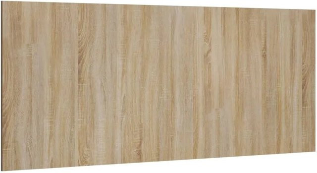 vidaXL Kopfteil aus Holzwerkstoff in Sonoma-Eiche, Breite: 200 cm, Tiefe: 1,5 cm, Höhe: 80 cm - Bild 1