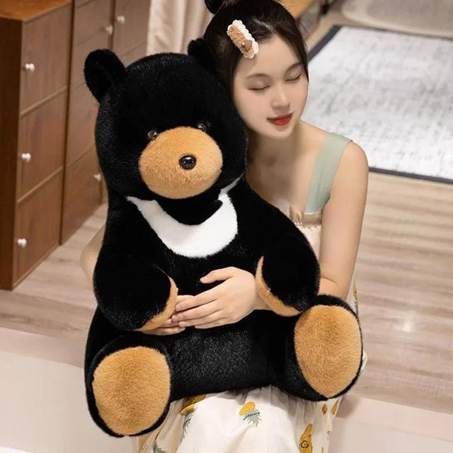 BC Pet Supplies Schwarzbär und Eisbär Plüsch Kuscheltiere, 45cm, ab 14 Jahren - Bild 1