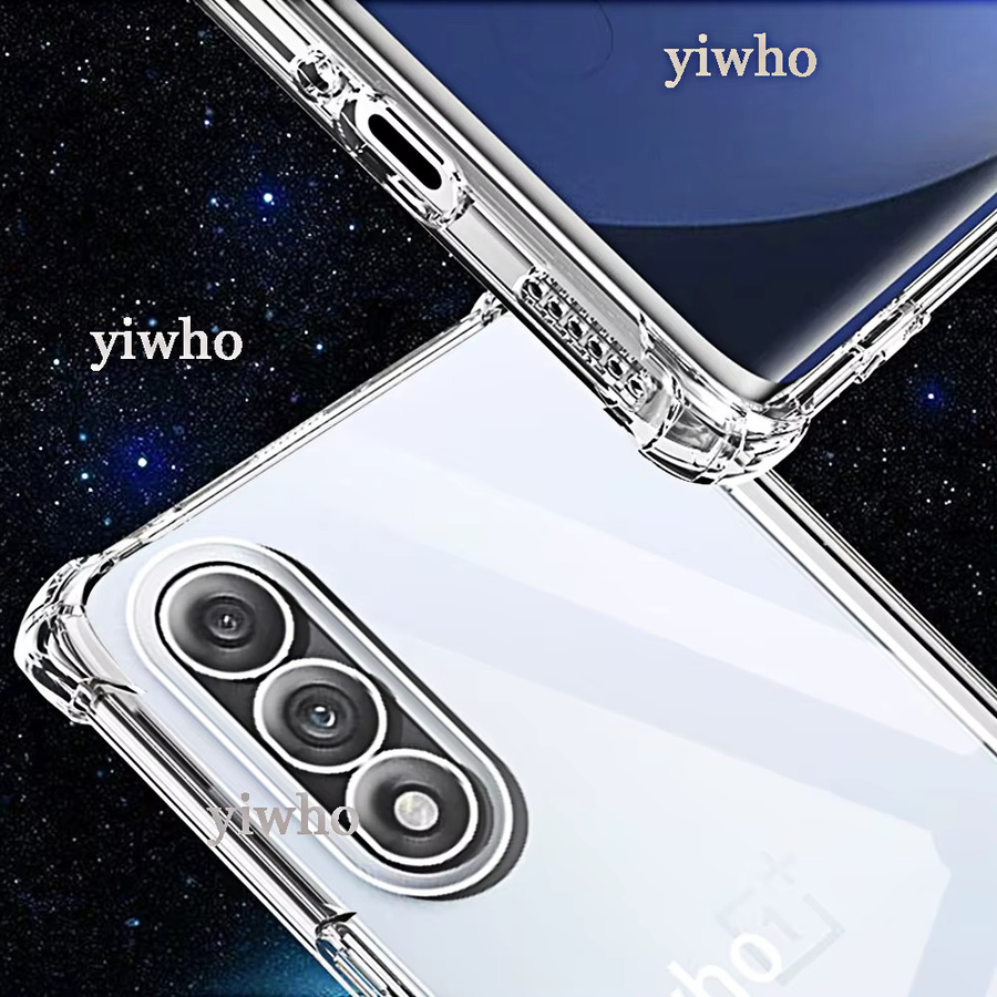 Stoßfeste Handyhülle für OnePlus Nord 5, 4, 3, 2 und 5 Lite in Transparent mit Clear-Rückseite - Bild 2