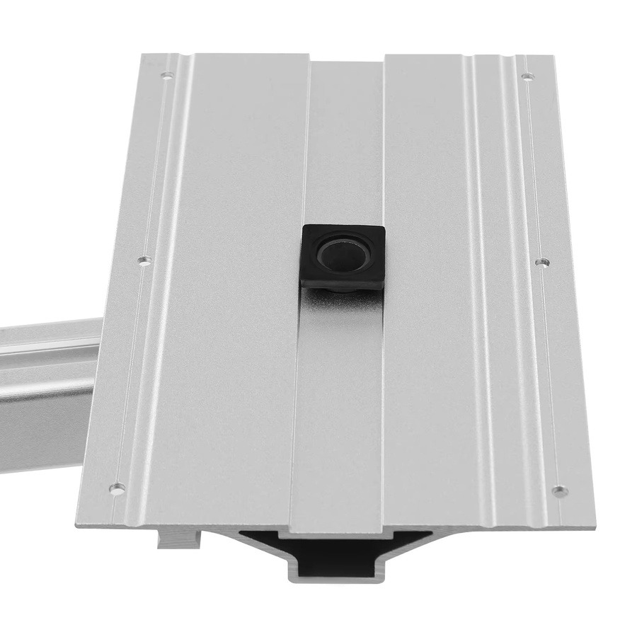 Bymaocar Teleskop-Tischbein aus Aluminiumlegierung für Yachten und RV, silberfarben, mit Tischträgerplatte und 360 Grad Schwenkfunktion - Bild 2
