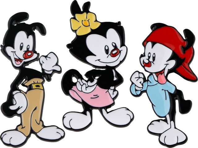 Animaniacs Emaille Pins, Bunt, Unisex - Bild 1