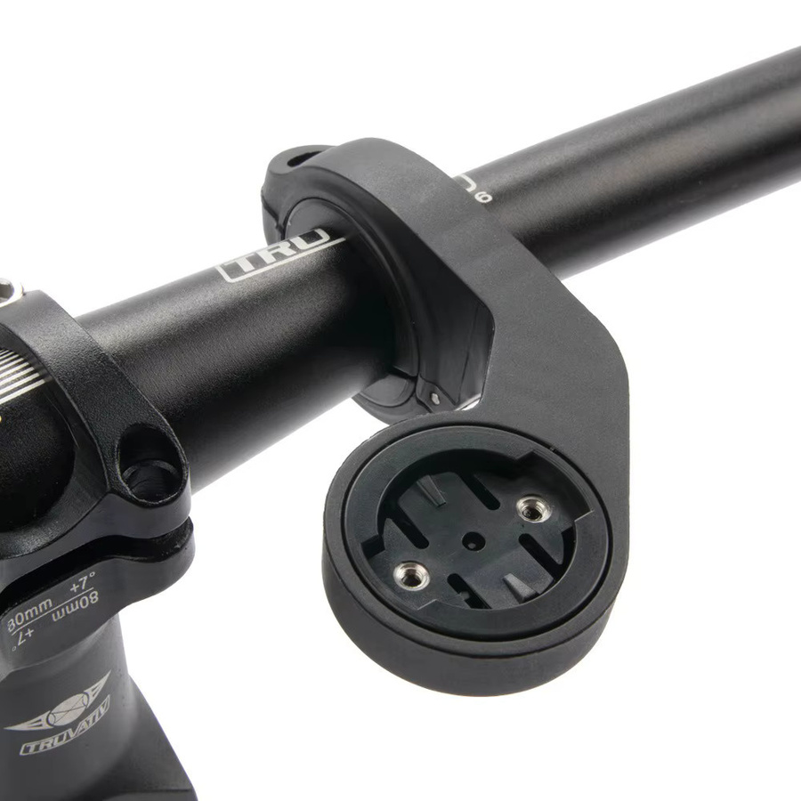 Fahrradcomputer-Halterung für Garmin und Wahoo in Schwarz, kompatibel mit Mountainbikes und Rennrädern - Bild 3