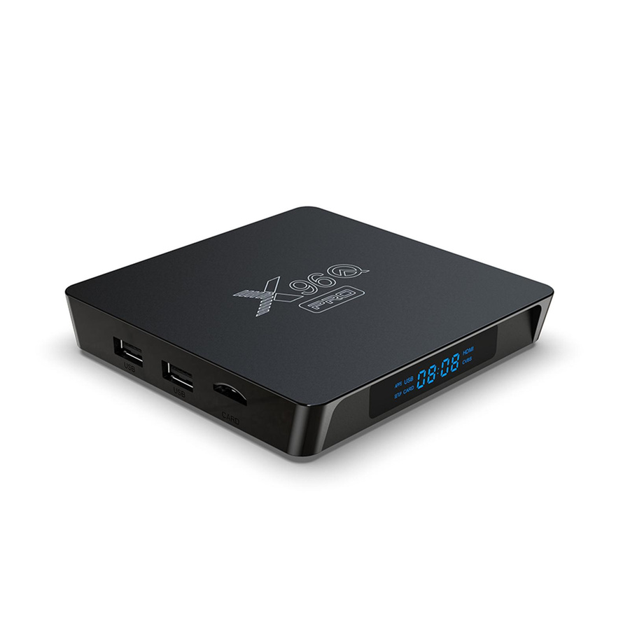 Honor Electronics X96Q PRO Smart TV Box Android 10.0 Media Streamer mit 4K UHD, Allwinner H313 Quad-Core, 2,4G und 5G WLAN, Schwarz - Bild 6