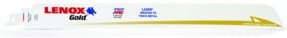 LENOX Gold Lazer Säbelsägeblatt für Metall, Farbe: Gold, Länge: 305 mm, Breite: 25 mm, TPI: 14, 5er Packung - Bild 1