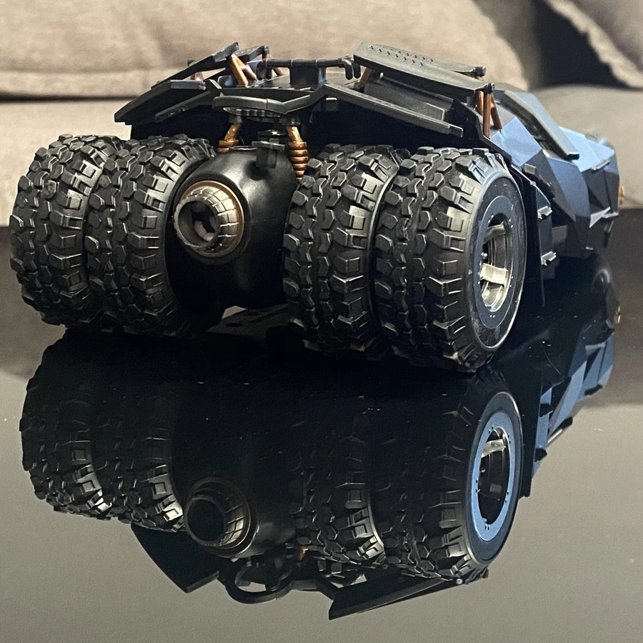 XMD Batman Batmobil Tumbler, Modellauto, 1:24, Metall, Schwarz - Bild 3
