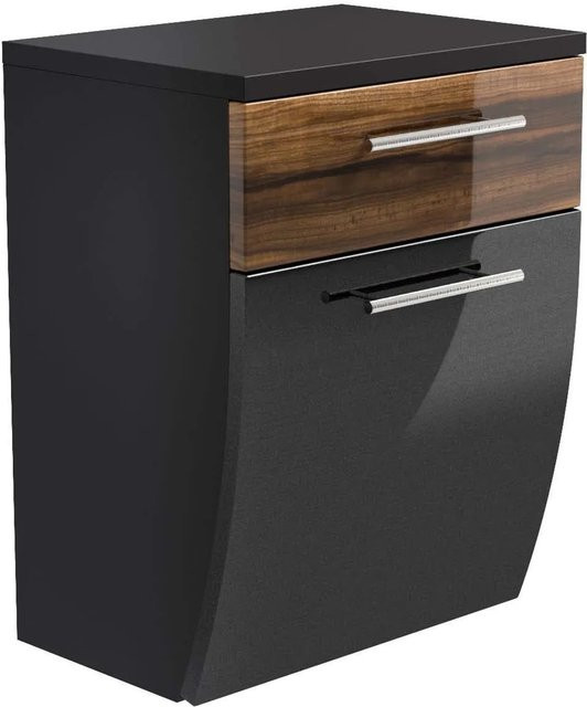 Posseik Bad-Hängeschrank Salona Anthrazit Breite: 40 cm, Höhe: 53 cm - Bild 1