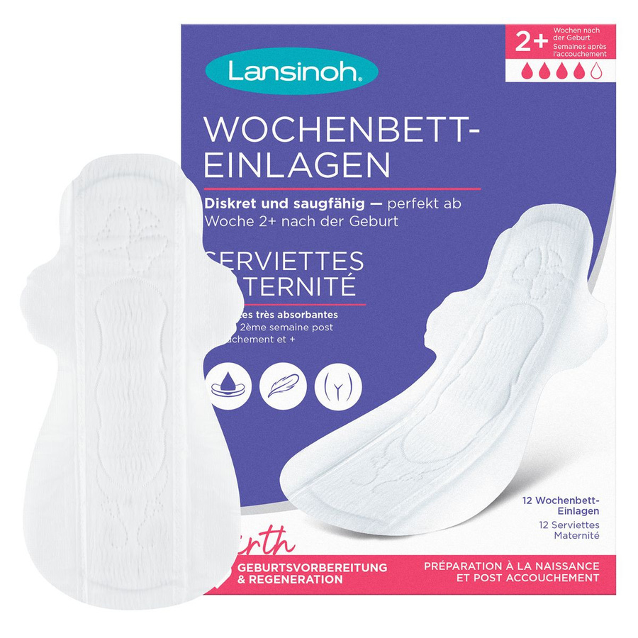 Lansinoh Wochenbett-Einlagen, 12 Stück - Bild 1